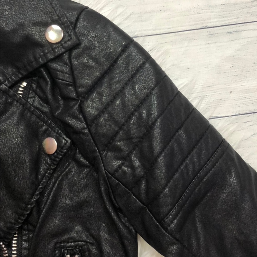 NWT BlankNYC Quilted Faux Leather Moto Jacket - Picture 7 of 8